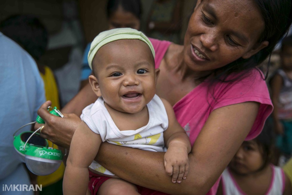 We did a simple thing today, which made a huge impact. With solar lights and good energy