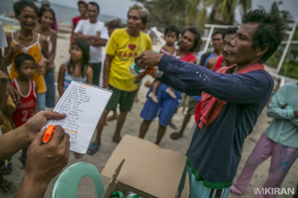 After explaining the usage and benefits of the Nokero solar lights, each family received 2 lights
