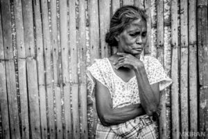 Disappearing Ati Lady in Panay Island