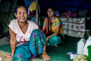 Mother’s Cry For Help In IDP Earthquake Camp In Kathmandu