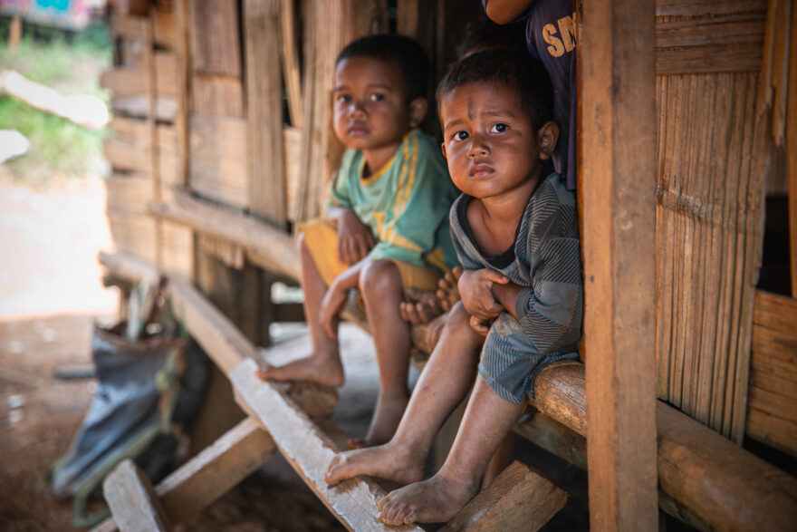 temiar tribal children
