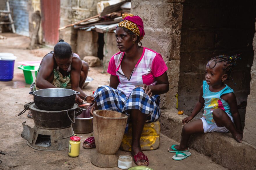 African village women