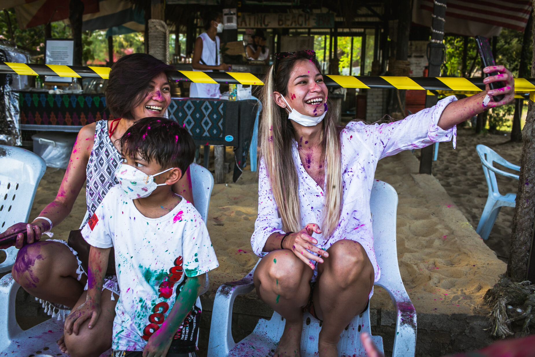 Holi Festival By The Beach, Cherating, Pahang, Malaysia