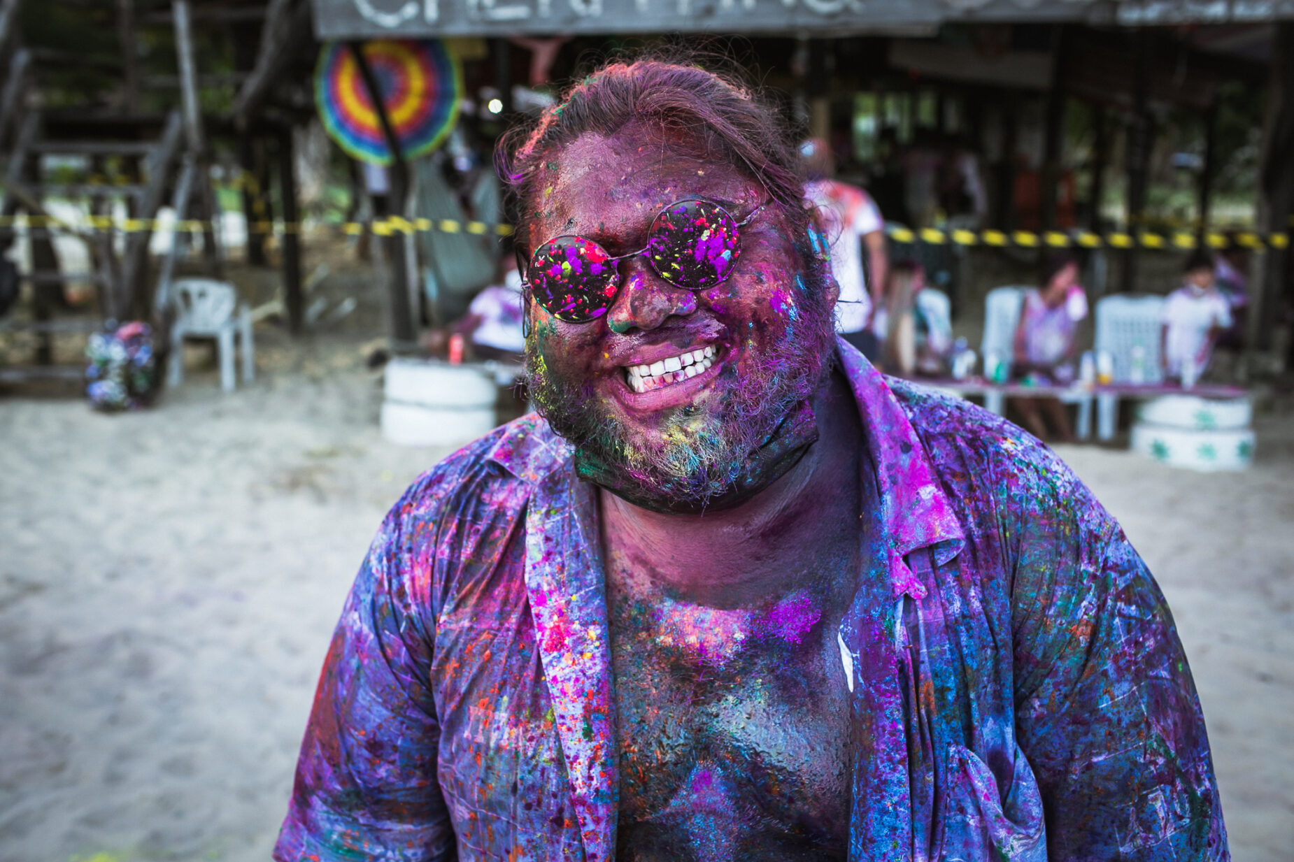 Holi Festival By The Beach, Cherating, Pahang, Malaysia