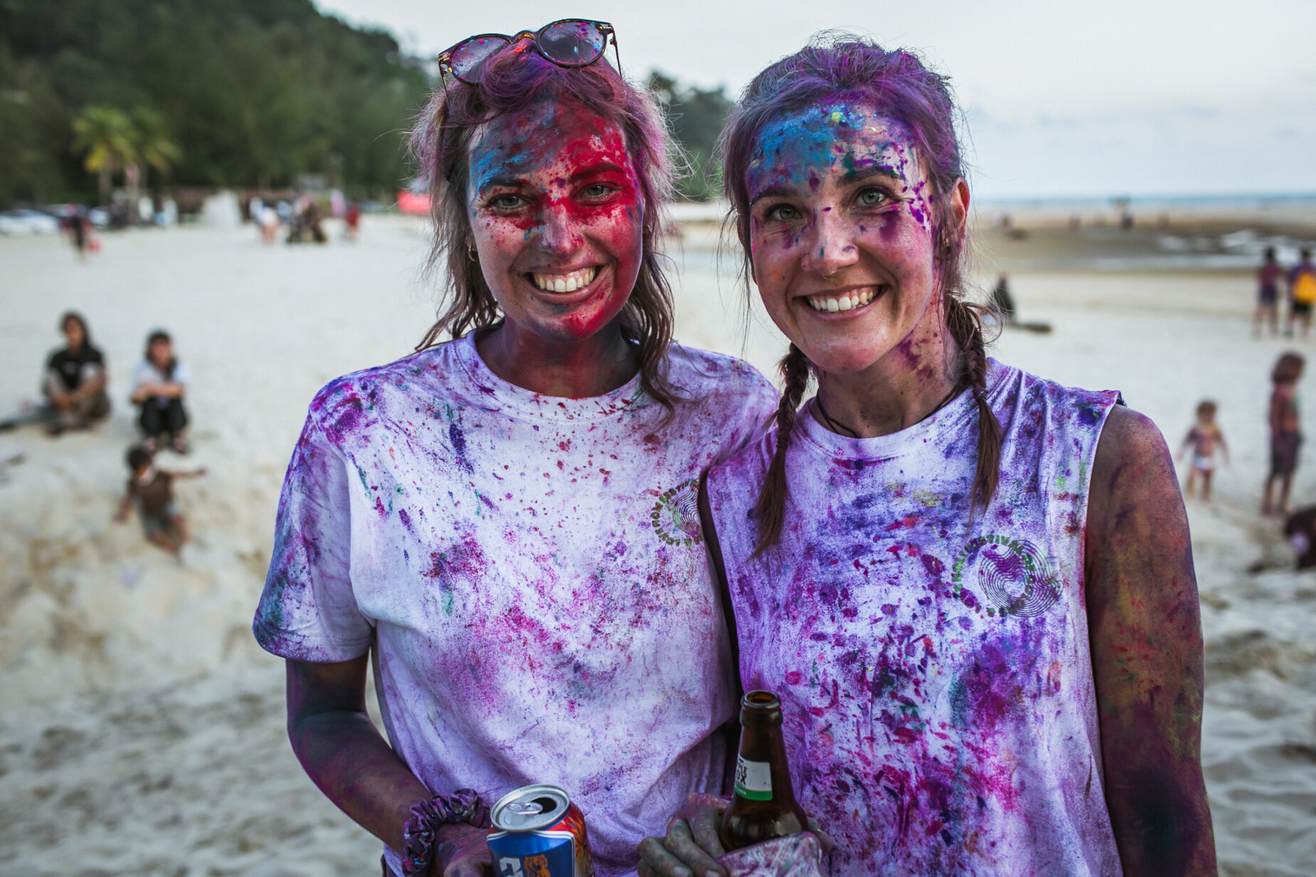Holi Festival By The Beach, Cherating, Pahang, Malaysia