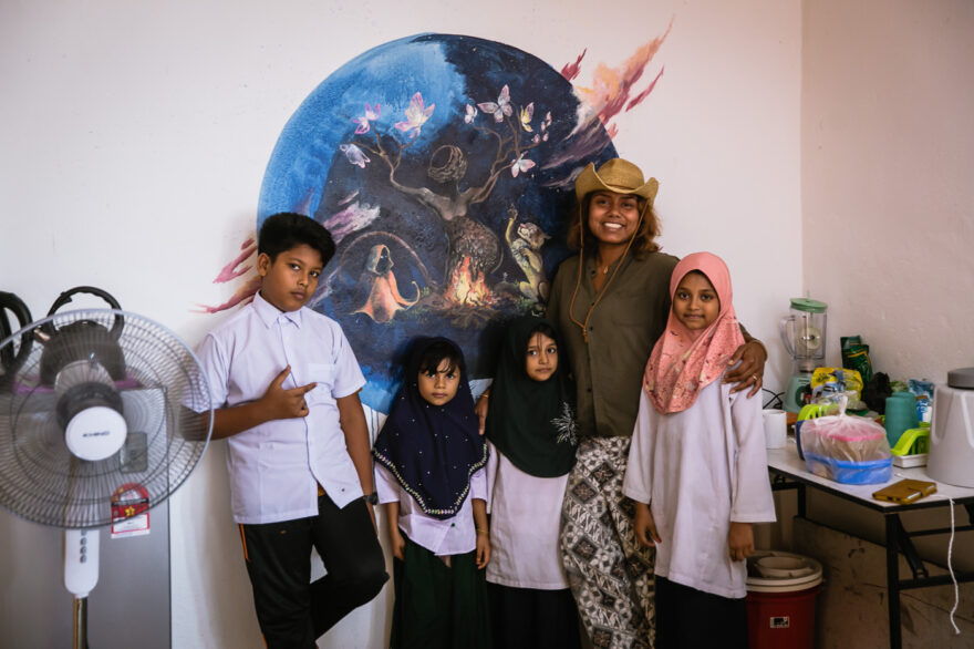 educating children in langkawi island kansha life